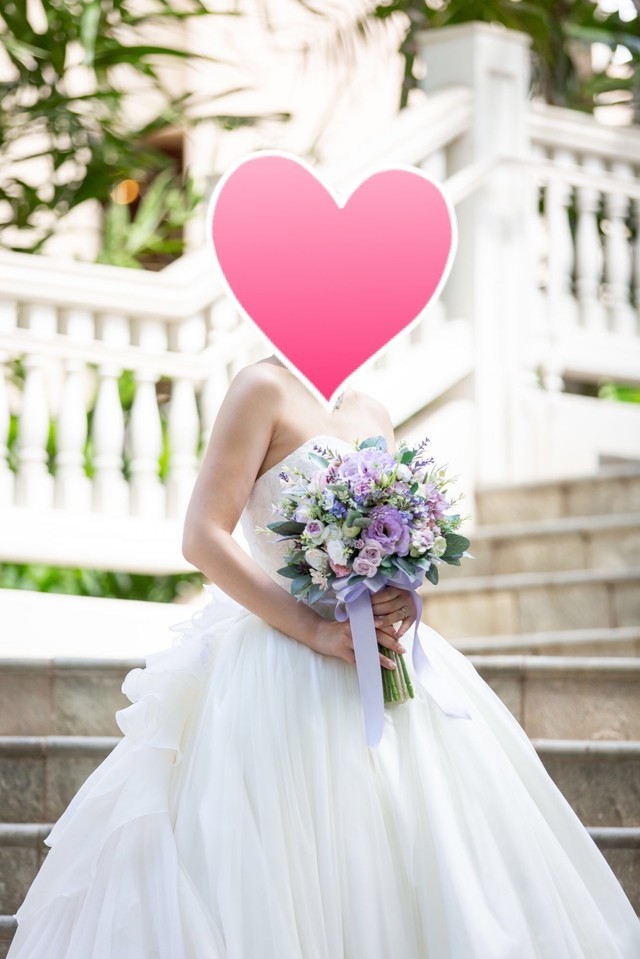 お届け後のお客さまの声 結婚式 オーダーメイドブーケ - 結婚式 ブーケ・ウエディングブーケ・ブライダルブーケ・アートフラワーブーケ（造花）は