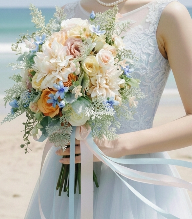 造花　ウェディングブーケ専門店｜アーティフィシャルフラワーのオーダーメイド｜アトリエミント（大阪