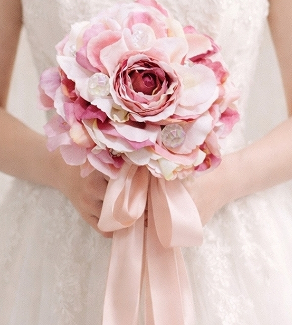 メリアブーケ｜造花ウエディングブーケ｜アーティフィシャルフラワー