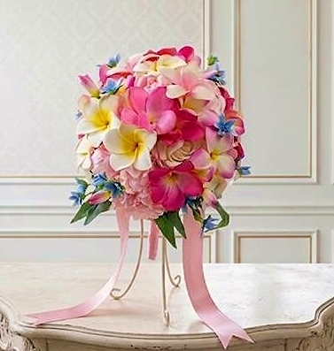 ウエディングブーケスタンドプレゼント｜造花ウエディングブーケ｜アーティフィシャルフラワー